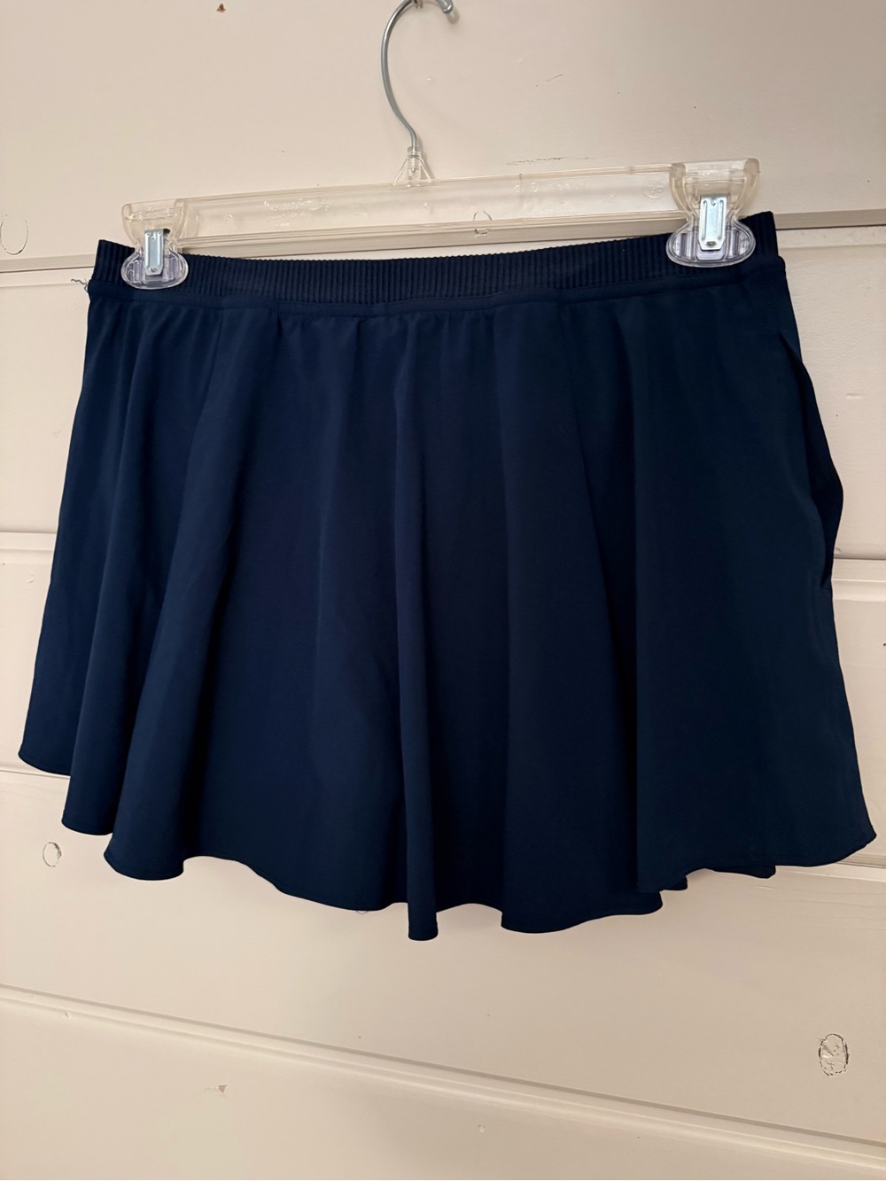 lululemon athletica Navy Flared Skort with Elastic Waistband